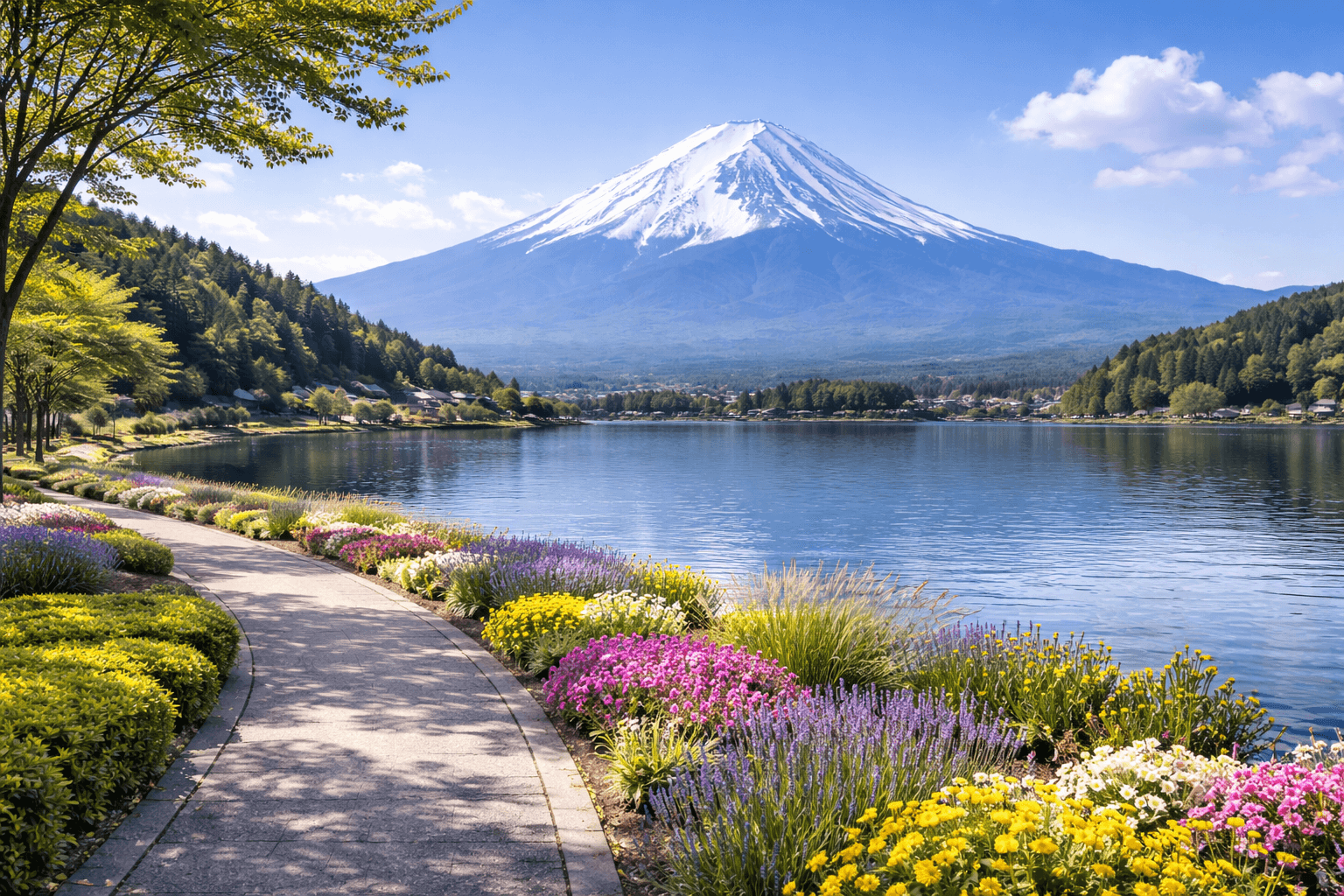 富士山の風景
